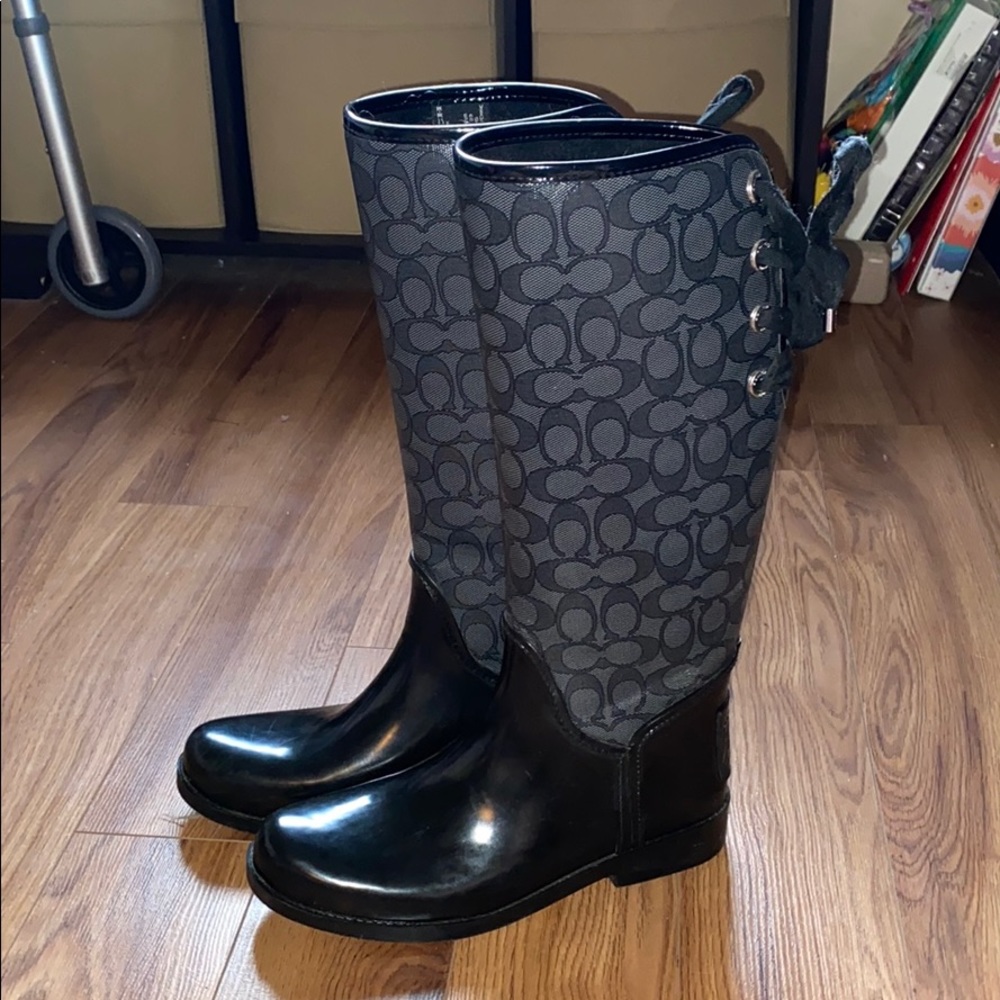 Coach Rain Boots